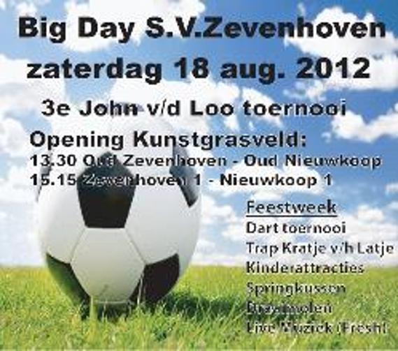 StiBuNi Kwaliteit in Buitensport - Big day bij SV Zevenhoven